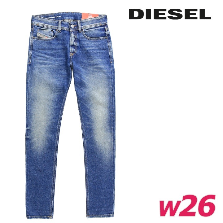 ジーンズ デニム パンツ メンズ 1979-SLEENKER ウォッシュダメージ加工 スキニー die-m-p-g4-33k