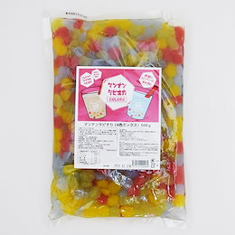 数量限定お試し特価!《送料無料》マンナン タピオカ 4種アソート 500g 業務!ダイエットに最適!インスタ映え!