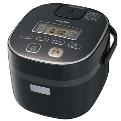 SHARP KS-C5E-B マイコン炊飯器（3合炊き）