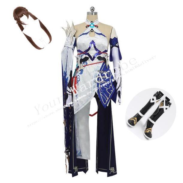 崩壊：スターレイル 李素裳 コスプレ衣装 靴コスチューム 演出服 アニメ ゲーム cosplay 変装