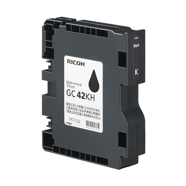 SGカートリッジ GC42KH ブラック Lサイズ 515930 1個