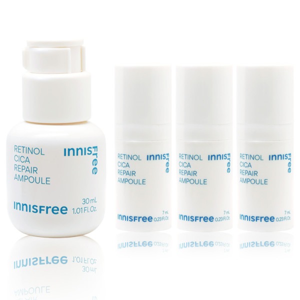 イニスフリー ニューレチノール シカ 痕跡アンプル30ml+(7mlx3個贈呈)