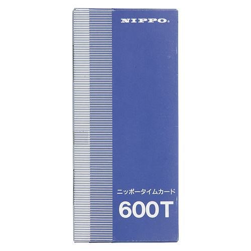 （まとめ買い）ニッポー タイムカード 600T 600T 00011150 [x3]
