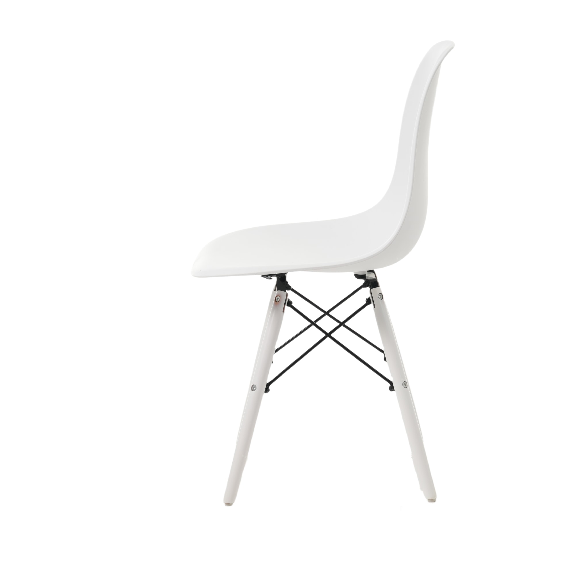 【2脚セット】【ホワイト座面＆ホワイト脚】イームズチェア リプロダクト ダイニングチェア ダイニングチェアー イームズチェア DSW eames イームズ チェアー DSW イームズ椅子 チェア イG
