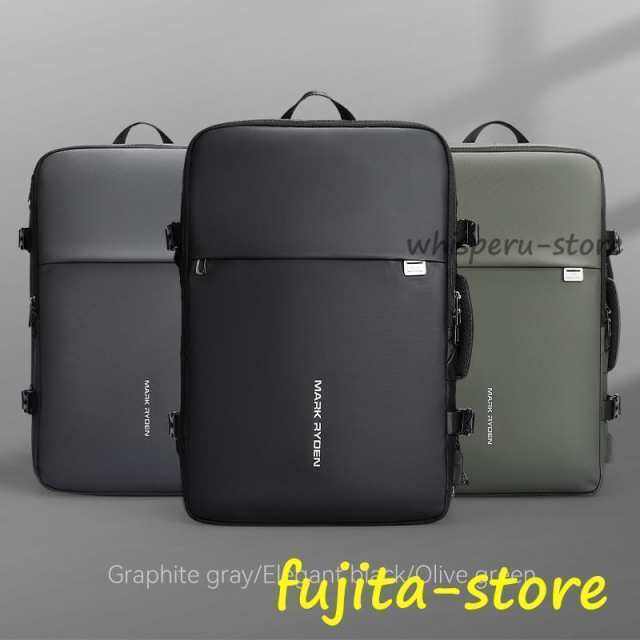 ビジネスリュック 拡張 大容量 防水 メンズ 50代 40代 軽量 旅行用 ビジネス リュック 3way 薄型 最強 拡張機能 旅行 通勤 通学 撥水 37L 30L 35L USB YKK A4