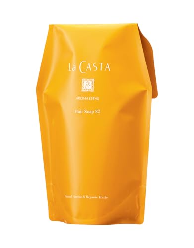 La CASTA ラ・カスタ シャンプー 600ml 詰め替え用 頭皮のにおい ベタつき [ヘアソープ82 ] 日本製 天然アロマ