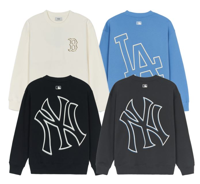 BASIC MEGA LOGO OVERFIT SWEATSHIRT