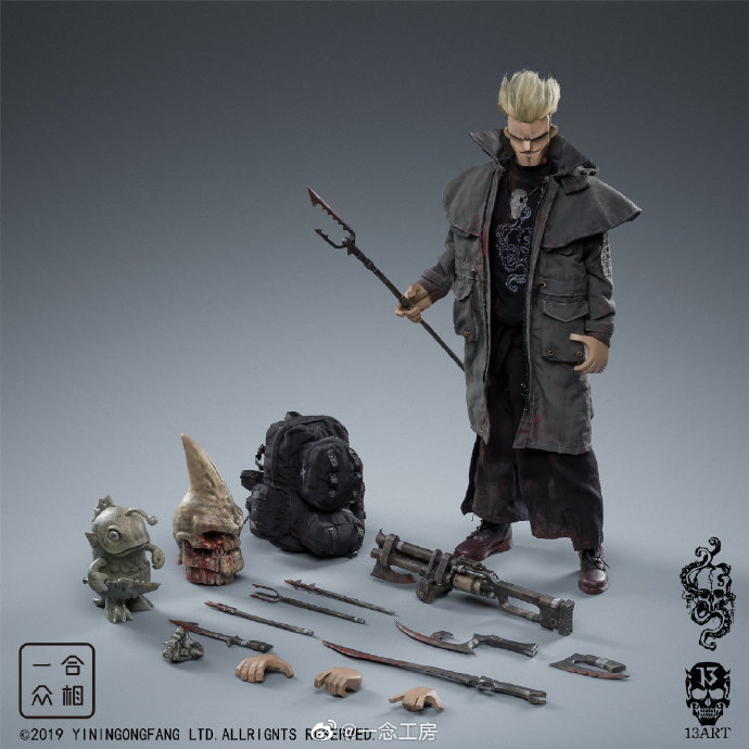 新品未開封 一念工房 一合衆相『クラーケン』シーハンター(海猟) 1/6 フィギュア B13Art Sea ホットトイズ　アクアマン　等に