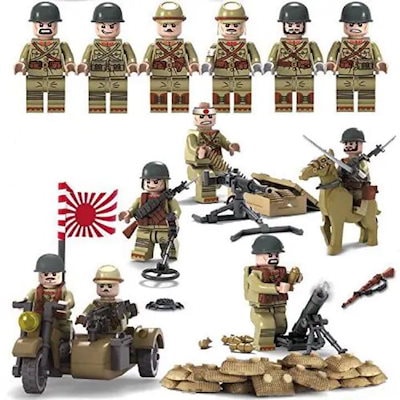 Qoo10] レゴ互換 ミニフィグ 大日本帝国軍 WW