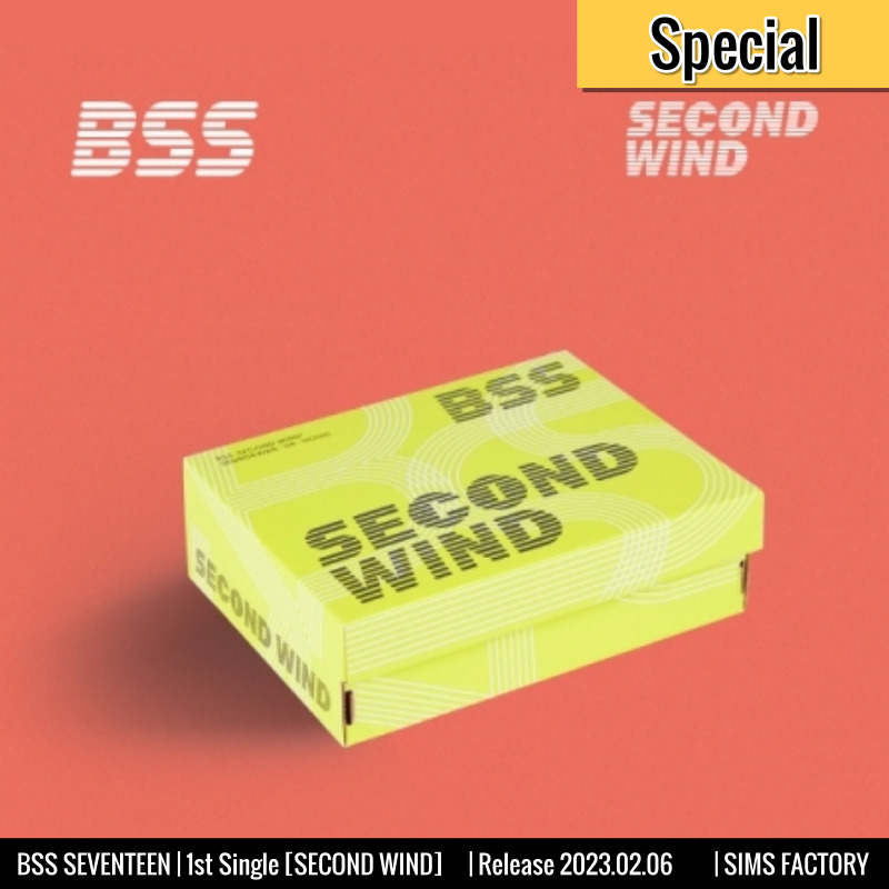 SEVENTEEN BSS 1st Single Album [SECOND WIND] Special ver. +Shop Gift 6,081円
