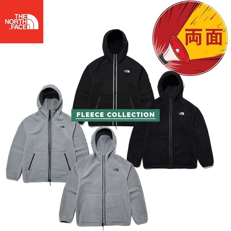 韓国正規品保証 関税負担なし NJ4FL70 STORM FLEECE HOODED JKTデイリー 基本 着装 男子 女子 人気 韓国 ファッション 男女共用 アウトドア