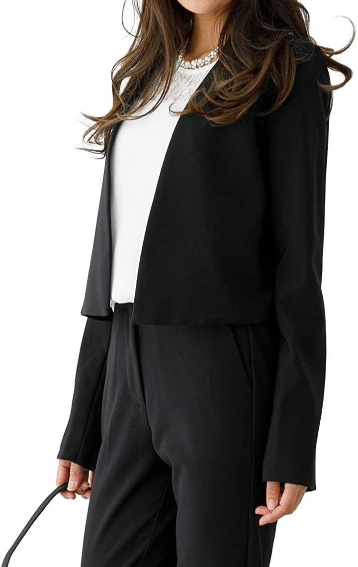 フォーマル ボレロ ジャケット 仕事 ビジネス パーティー ジャレロ 羽織り 体型カバー レディース 5,702円