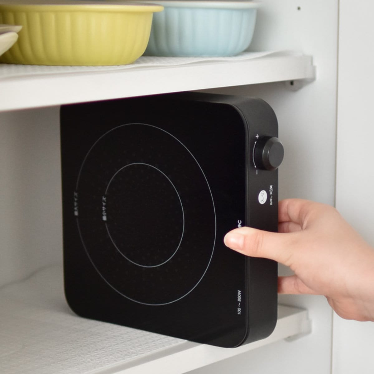 IHコンロ 卓上 1口 IHクッキングヒーター ミニチュラ ドリテック dretec IHクッキングヒーター IH調理器 卓上コンロ ミニ おしゃれ 電磁調理器 コンパクト 卓上鍋 新生活