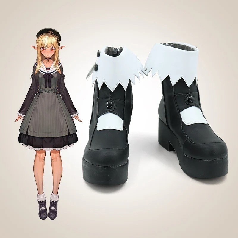 バーチャル　ホロライブ　不知火フレア　YouTuber　Vtuber　コスプレ　靴　ブーツ