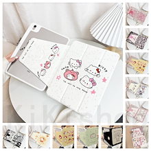 iPad ケース 韓国-ハローキティ 第10/9世代 ケース かわいい iPad Air 第5/4/3世代 カバー ペン クレヨンしんちゃん mini 6/5 Pro 11 インチ ケース おしゃれi