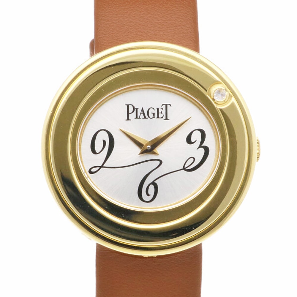 ピアジェ ポセション 腕時計 18金 K18イエローゴールド P10275 クオーツ 1年保証 PIAGET 中古 美品