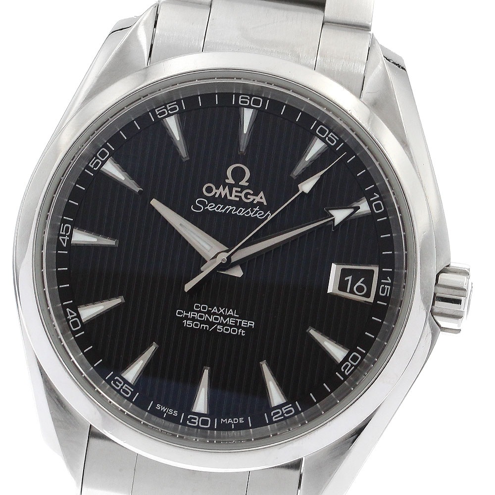 オメガ OMEGA 231.10.39.21.01.001 シーマスター アクアテラ デイト コーアクシャル 自動巻き メンズ _901183【中古】 225,450円