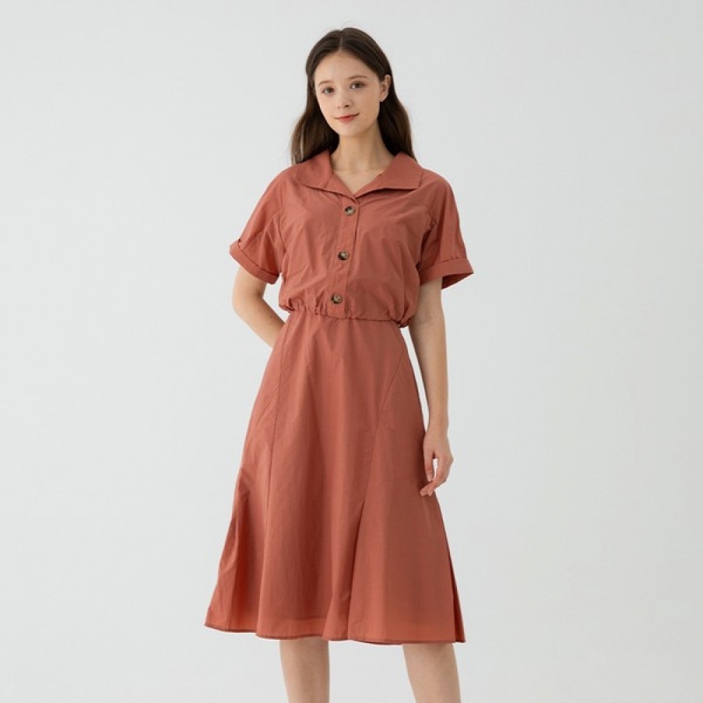 [フォレスト] シャツカラーツーインワンピース（SZ7OP34） 12,301円