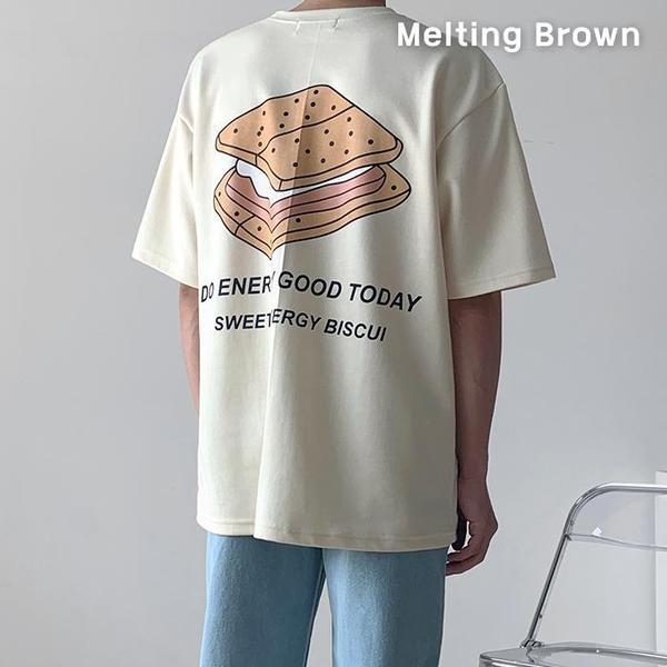 メンズ半袖Tシャツメンズオーバーフィット半袖bk3