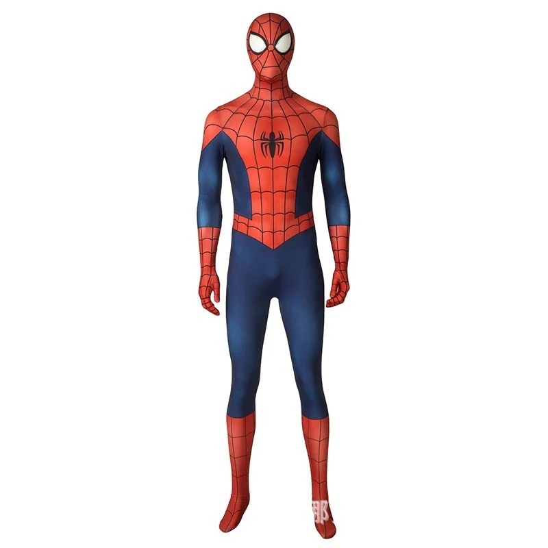 アルティメット スパイダーマン Cos ピーター パーカー 3d プリント 大人用 タイツ スーツ J4270