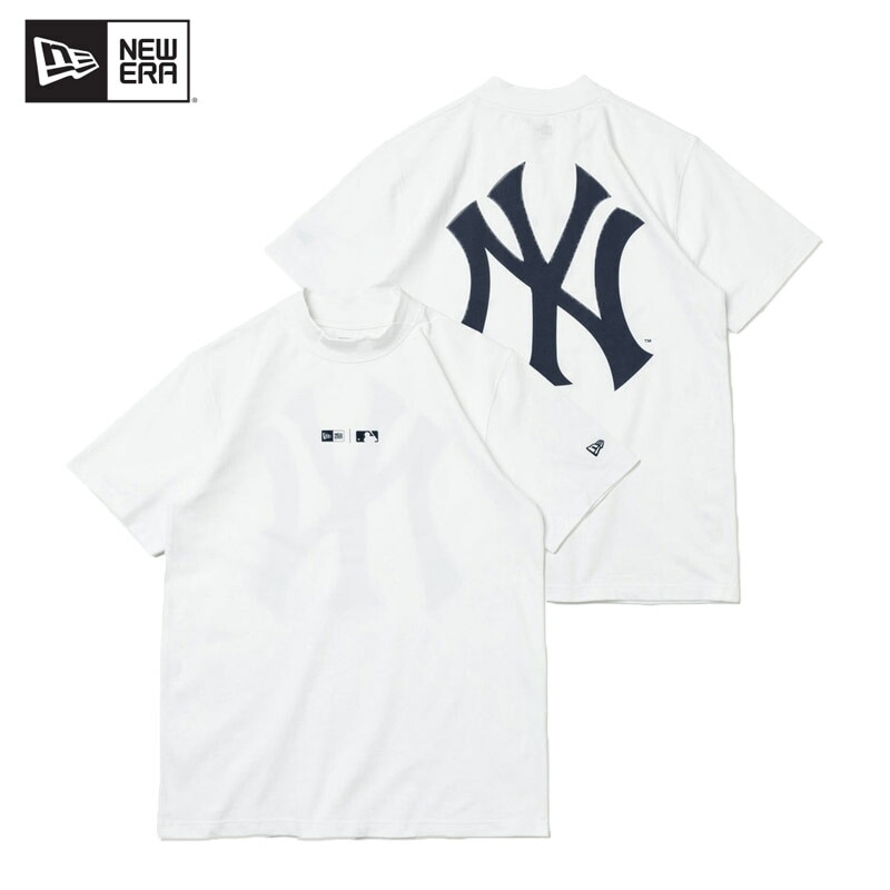 ニュー エラ ゴルフ 半袖 ミッドネック Tシャツ New York Yankees ニューヨークヤンキース White トップス 男性用 国内正規品 [AA] 6,545円