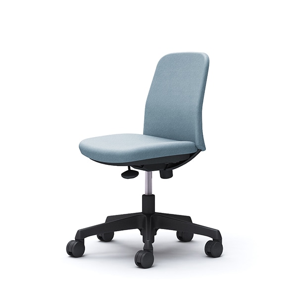 オカムラ CD13AR FXW9 セージ Lives Entry Chair [オフィスチェア 肘無し 5本脚(コンパクトタイプ) ブラックボディ]