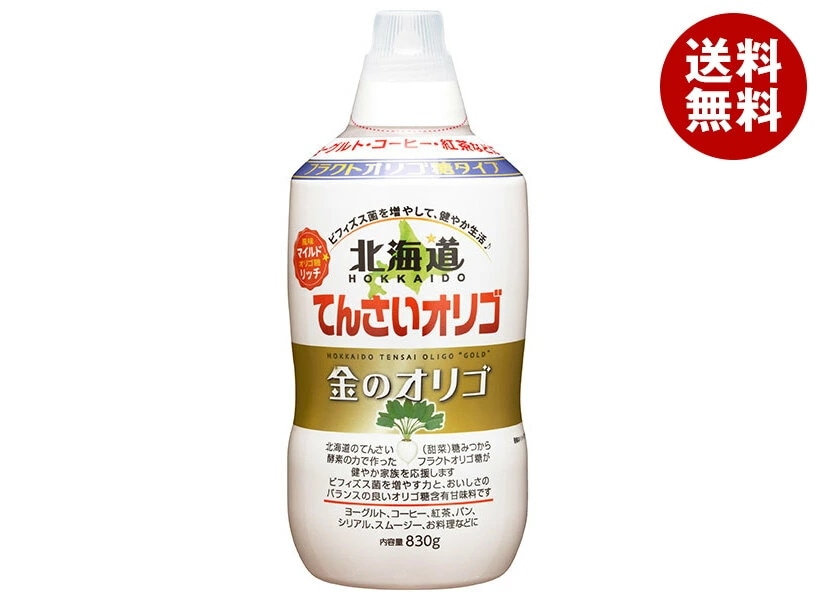 加藤美蜂園 北海道てんさいオリゴ 金のオリゴ 830g×6本入×(2ケース)