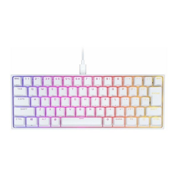 CH-9194114-JP K65 RGB MINI WHITE [ゲーミングキーボード(日本語(かな無し)CHERRY MX SPEED)]