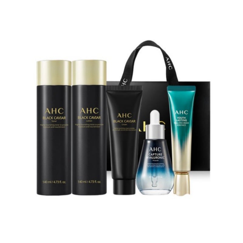 ブラックキャビア ユース リチュアル スキンケア 5点セット1セット