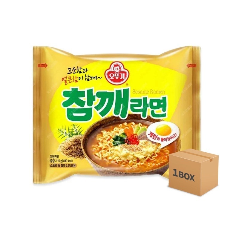 チャムケラーメン 115g 32袋 1ケースごまラーメン 韓国ラーメン インスタントラーメン