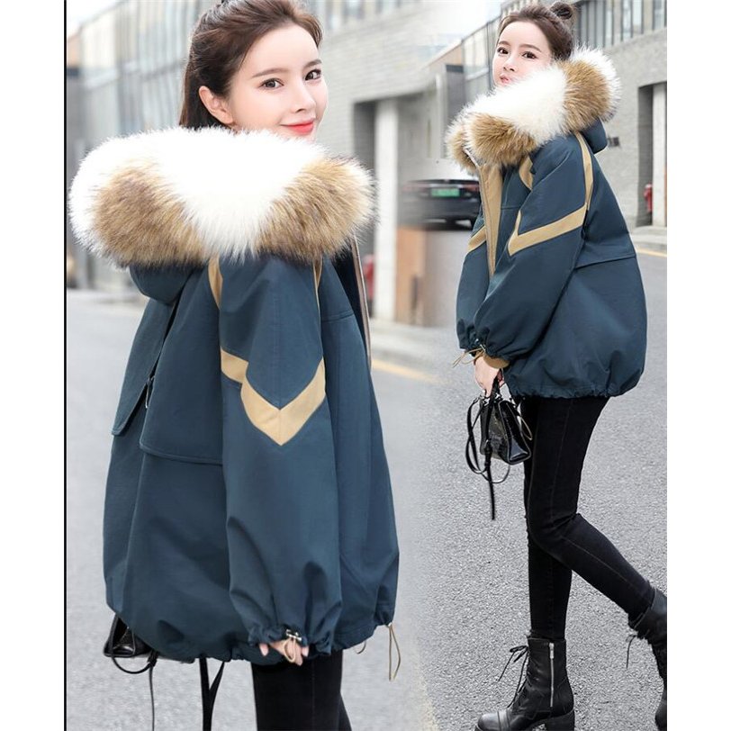 中綿ジャケット レディース ファー付き コート アウター モッズコート 冬 防寒