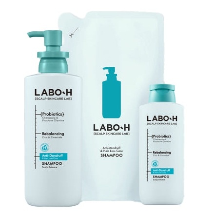 フケ頭皮 ダンドラフクリニックシャンプー400ml+400mlレフィル+180ml /脱毛症状緩和 大容量