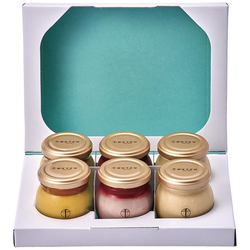 銀座プリン詰合せ6個