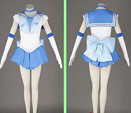 美少女戦士セーラームーン 水野亜美（セーラーマーキュリー）コスプレ衣装 S,