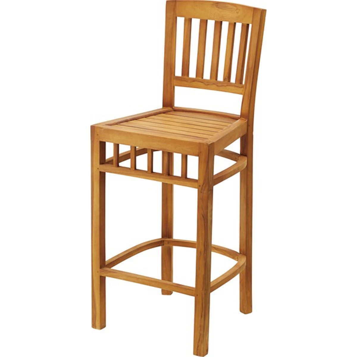 カウンターチェア JTI-337 ハイチェア 椅子 肘なし 天然木 木製 いす 木 イス おしゃれ シンプル リビング ダイニング ショップ 店舗 カフェ バー ブラウン