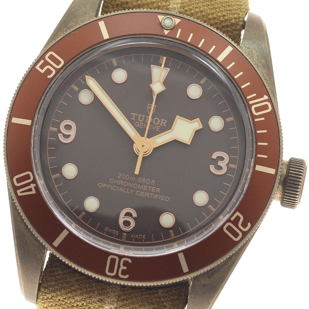 チュードル TUDOR 79250BM ヘリテージ ブラックベイ ブロンズ 自動巻き メンズ 保証書付き_952799【中古】