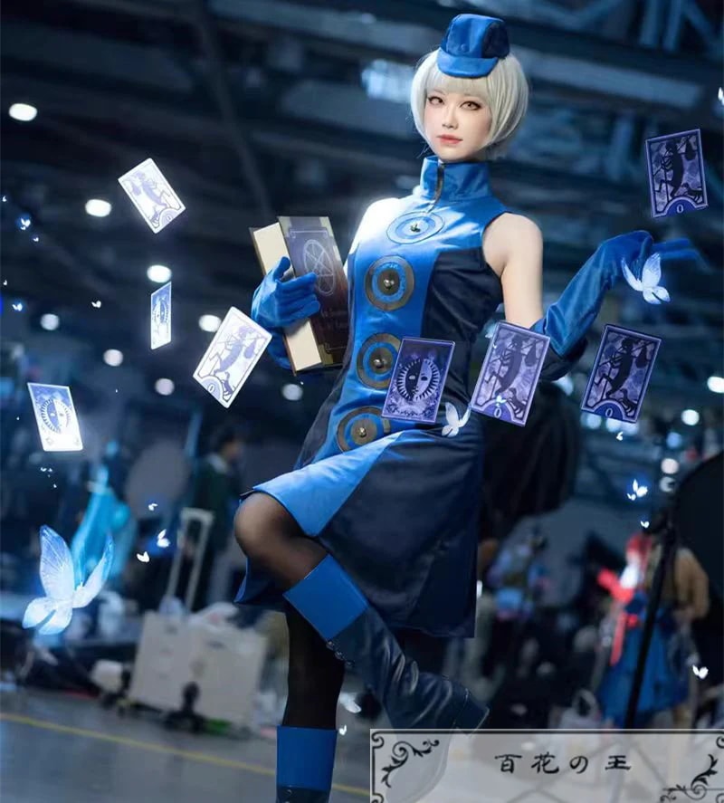 ペルソナ3 エリザベス コスプレ衣装 コスチューム 仮装 『帽子と手袋付き』