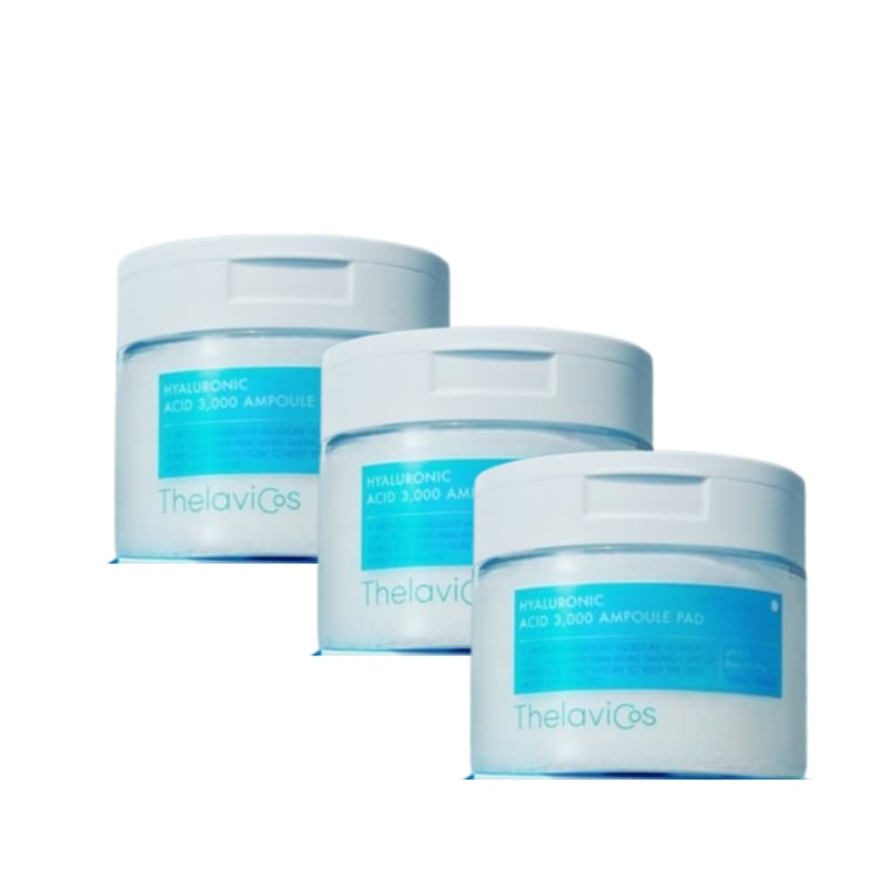 ヒアルロン酸 3,000アンプルパッド70枚/155ml 3個
