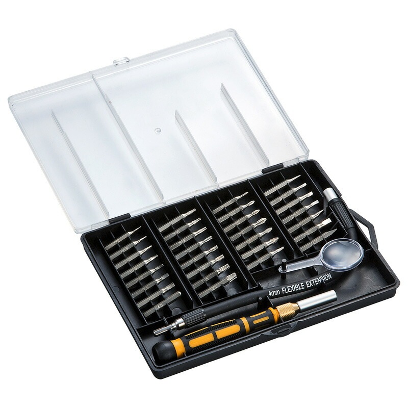 （まとめ買い）30 in 1 フレキシブルドライバーセット TK-030 [x3]
