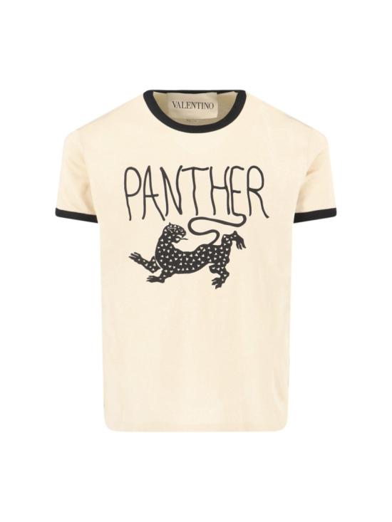 VALENTINO GARAVANI Men T-Shirts 8V3MG17DBC5QT3 Neutrals
