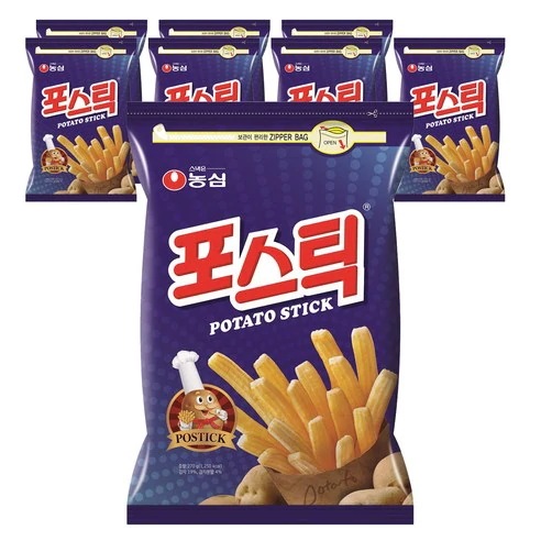 【超安い】 農心プラスチックジッパークッキーバッグ270g 8p x 韓国スイーツ