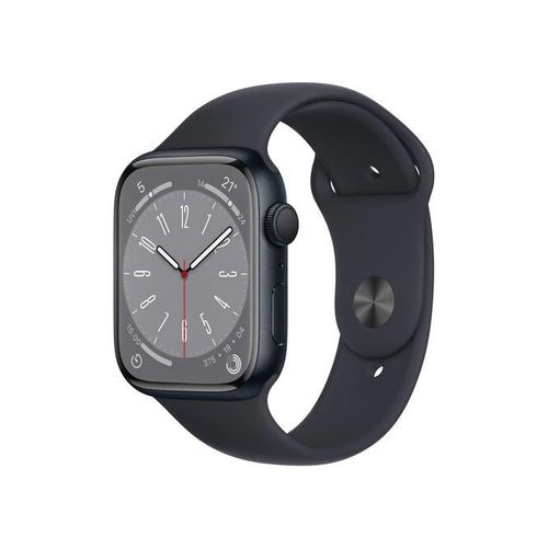 【新品】Apple Watch Series 8（GPSモデル）45mm ミッドナイトアルミニウムケースとミッドナイトスポーツバンド MNP13J/A