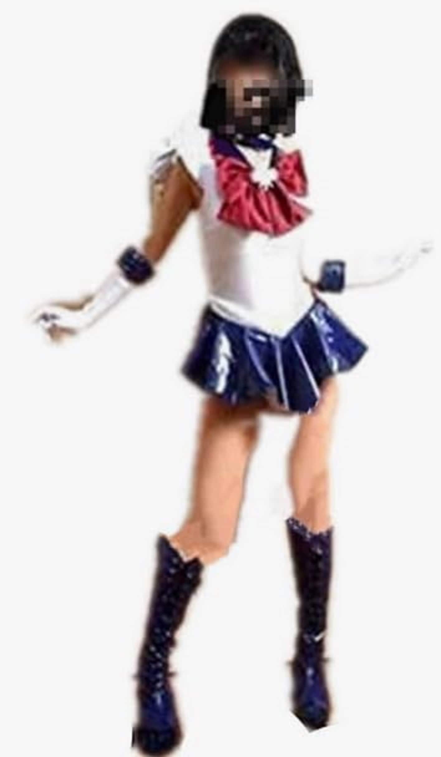 美少女戦士セーラームーン レオタード式 セーラーサターン コスプレ 衣装