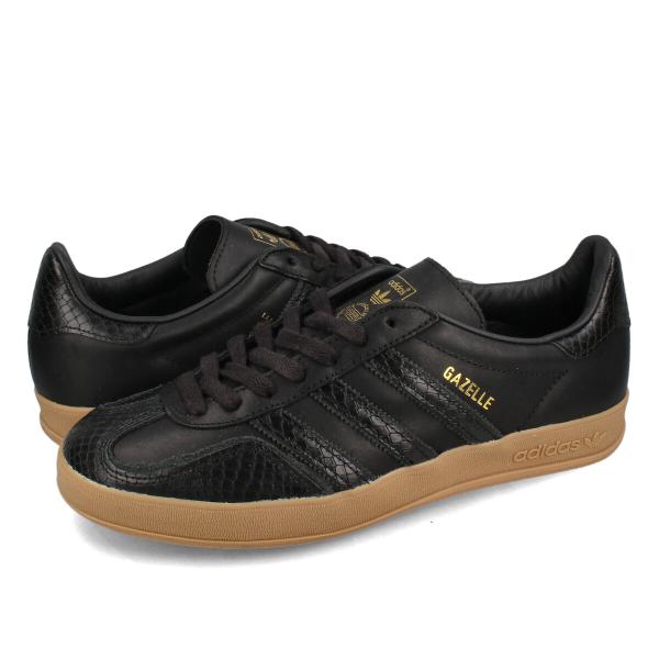 adidas GAZELLE INDOOR アディダス ガゼル ガッツレー インドア メンズ レディース CORE BLACK/CORE BLACK/GUM ブラック IF1978