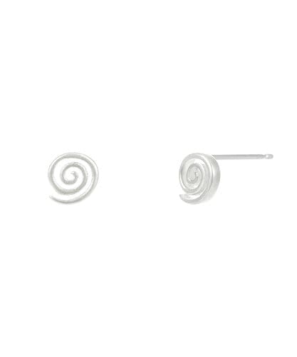 NFF [silver925] snail earrings silver スネイルピアス シルバー925 韓国アクセサリー