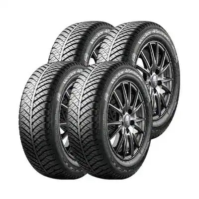 26年製 [4本セット] Vector 4Seasons Hybrid 185/55R15 82H 15インチ 夏 冬 通年雪道 長持ち 省燃費 [営業日午前着金で即出荷][取付店へ直送可]