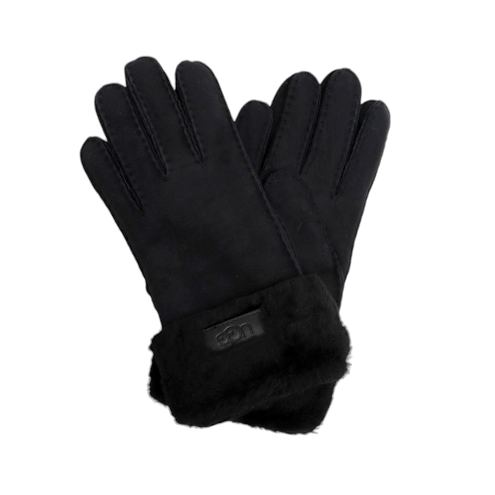 Turn Cuff Glove 手袋 17369-BLK レディース S シープスキン ブラック 手袋