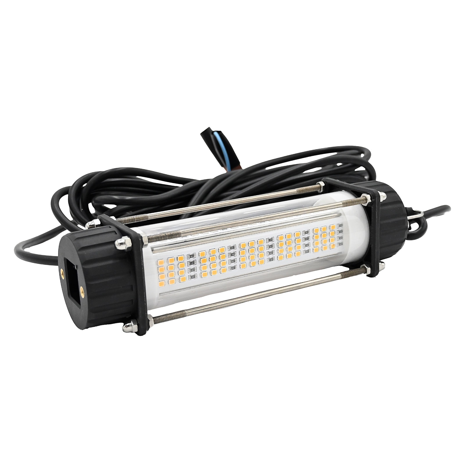 集魚灯 水中灯 120w 12v 専用 カーバッテリー対応 水中ledライト グリーン LED しらすうなぎ漁 道具 イカ釣り 水中集魚灯