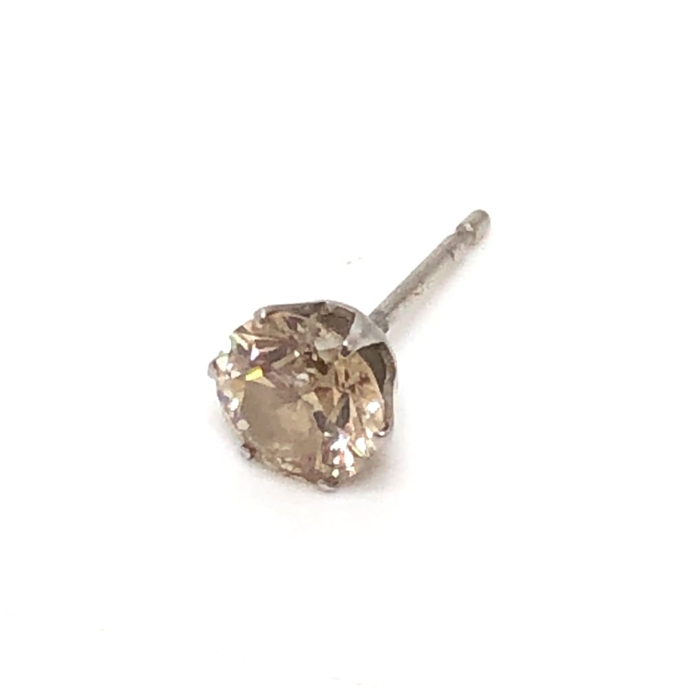 jewelry ジュエリー ピアス Pt900 1Pダイヤ アクセサリー ジュエリー 片耳用 Pt900 シルバー
