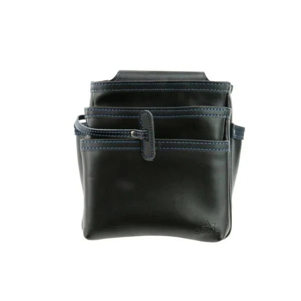 SK11 本革腰袋3段 DVC－KZ25 収納用品 腰袋サック 革腰袋 サック